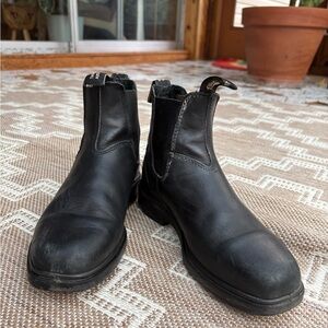 Black Leather Women’s Blundstones